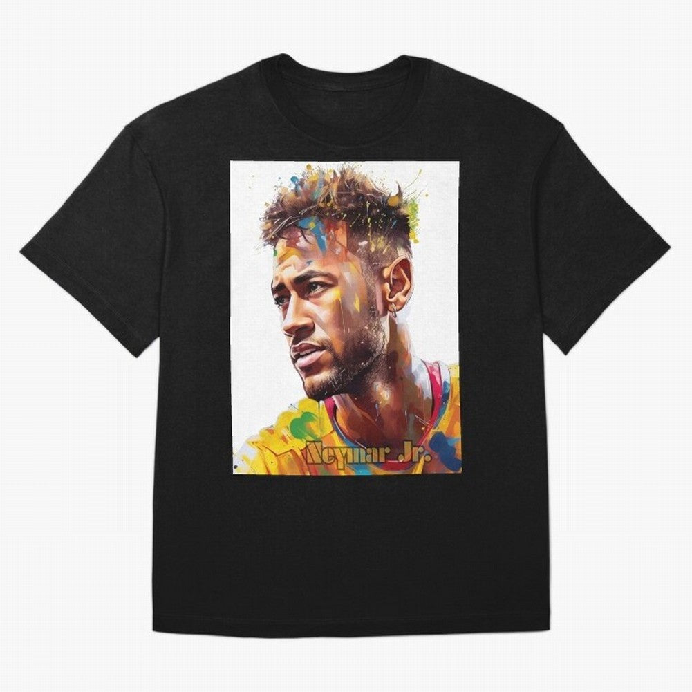 Neymar Graphic T-Shirt Bring Global Tournament Vibes to Match Day Hype around FIFA World Cup 2026, Messi and Cristiano Ronaldo, France and Portugal, Match Day Excitement, Supporter Culture, Golden Goals and Global Football Passion; Ideal for Fans