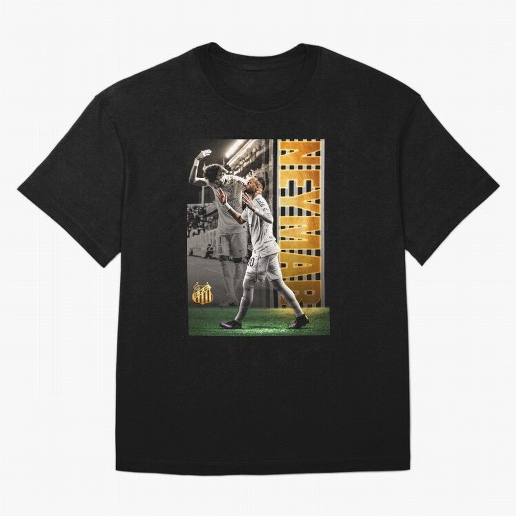 Neymar - Back Home Premium T-Shirt Relive Match Day Hype around FIFA World Cup 2026, Haaland and Mbappe, Germany, Global Supporter Spirit, Legendary Goals, National Colors and Tournament Celebration; Ideal for Football Dads, Football Moms, Friends,
