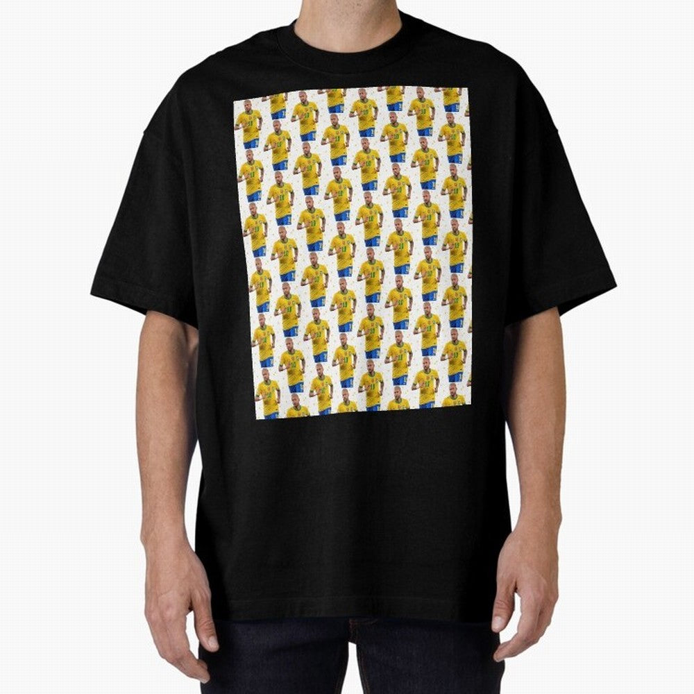 Neymar Star Sexy Graphic T-Shirt Show Support during Global Football Passion for FIFA World Cup 2026 USA Canada Mexico, Driven by Mbappe, Portugal, Supporter Pride, Iconic Celebrations, Legendary Names and Global Match Day Energy; Ideal for