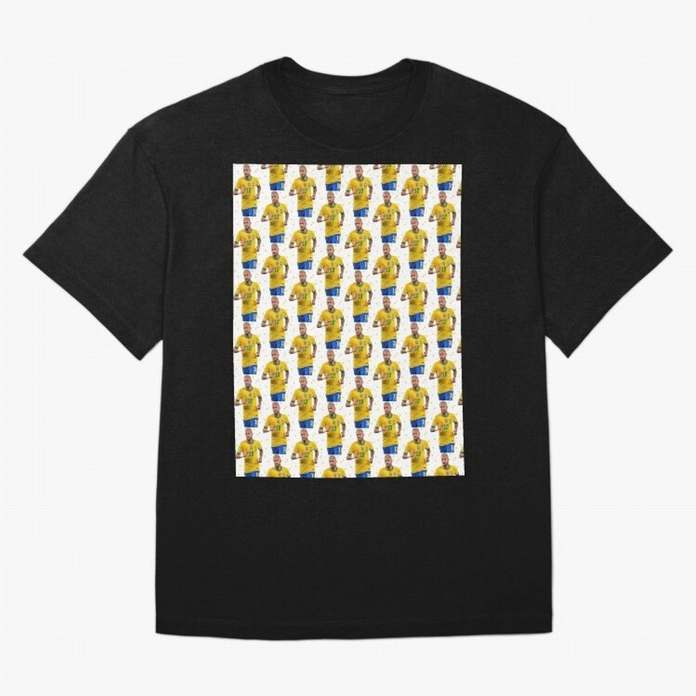 Neymar Star Sexy Graphic T-Shirt Show Support during Global Football Passion for FIFA World Cup 2026 USA Canada Mexico, Driven by Mbappe, Portugal, Supporter Pride, Iconic Celebrations, Legendary Names and Global Match Day Energy; Ideal for