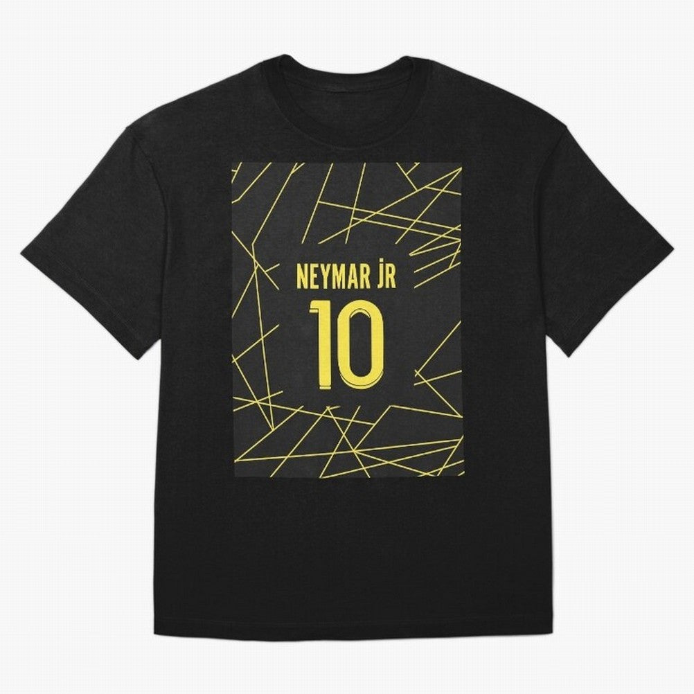 Neymar - Paris 2023 Graphic T-Shirt Live the Energy of Global Football Passion for FIFA World Cup 2026 Group Stage, Highlighting Cristiano Ronaldo, Brazil, Vintage Soccer Flavor, Modern Football Stars, National Flags and Final Night Emotion;