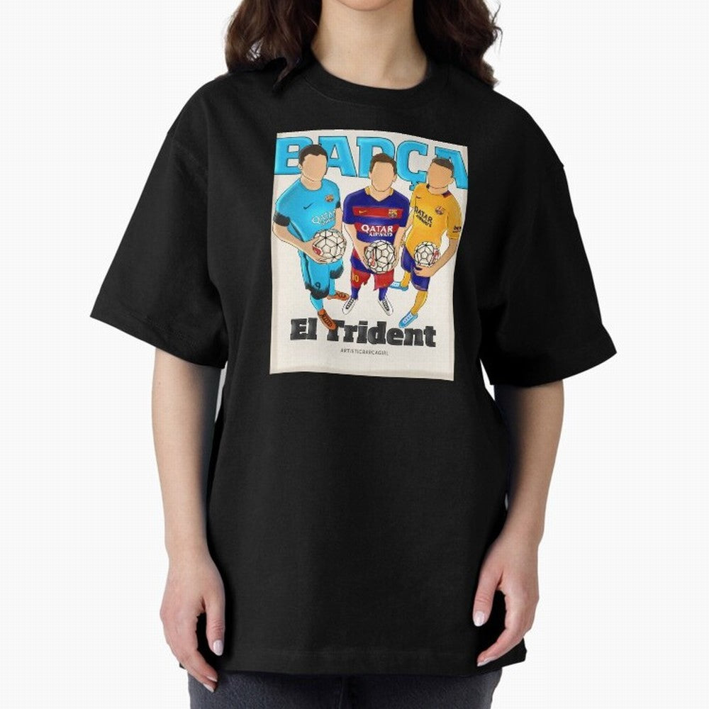 Msn football soccer fcbarcelona Premium T-Shirt Build the FIFA World Cup 2026 Group Stage Journey through Cristiano Ronaldo Highlights, France and Portugal Pride, Football Passion, Legendary Performances, Festival Vibes and Supporter Community;