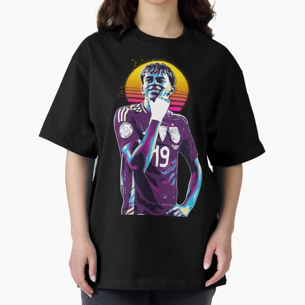 Lamine Yamal celebration Classic T-Shirt Show Championship Spirit for Global Football Passion for FIFA World Cup 2026, with Messi and Cristiano Ronaldo, England, France and Netherlands, Global Supporter Spirit, Legendary Goals, National Colors and