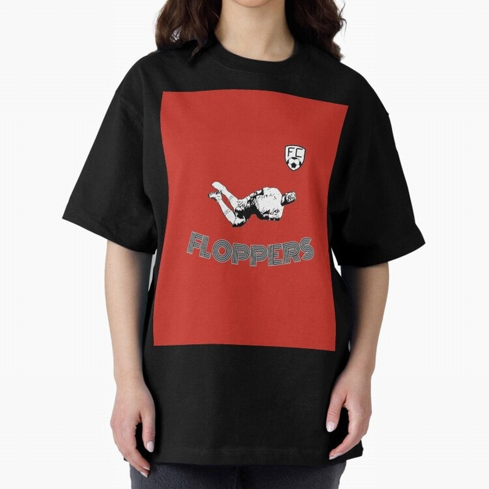 Floppers FC - Unique and Original Design Graphic T-Shirt Bring International Match Energy to FIFA World Cup 2026 Driven by Messi, CR7 and Mbappe, Argentina Energy, Goal Celebration Energy, Supporter Heritage, Football Icons and Worldwide Tournament