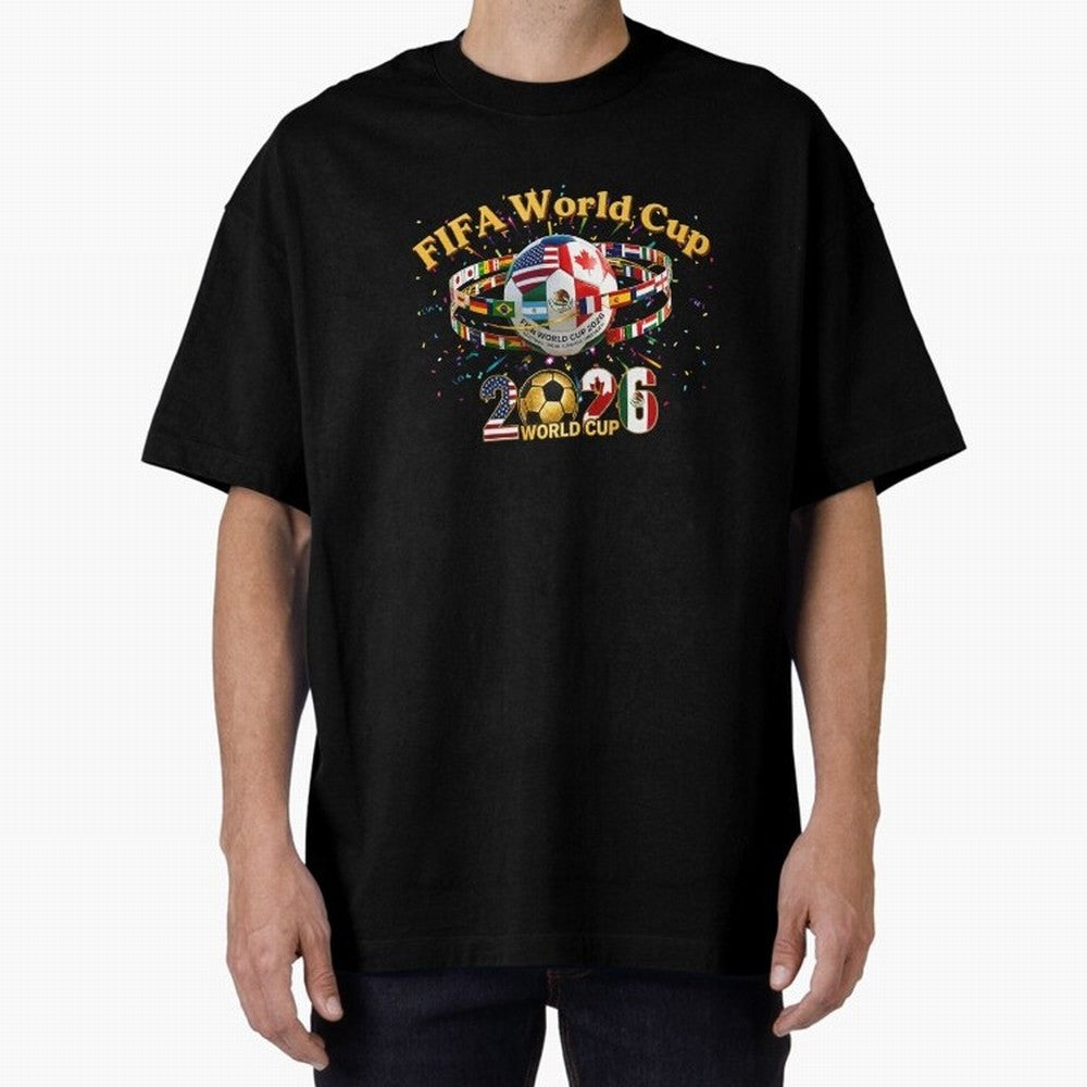 2026 World Cup Soccer World Flags Stadium Graphic Classic T-Shirt Join FIFA World Cup 2026 Group Stage Spirit, Driven by Portugal, Spain and Germany, Mbappe, Stadium Memories, Football Loyalty, International Chants and Championship Tradition; Made