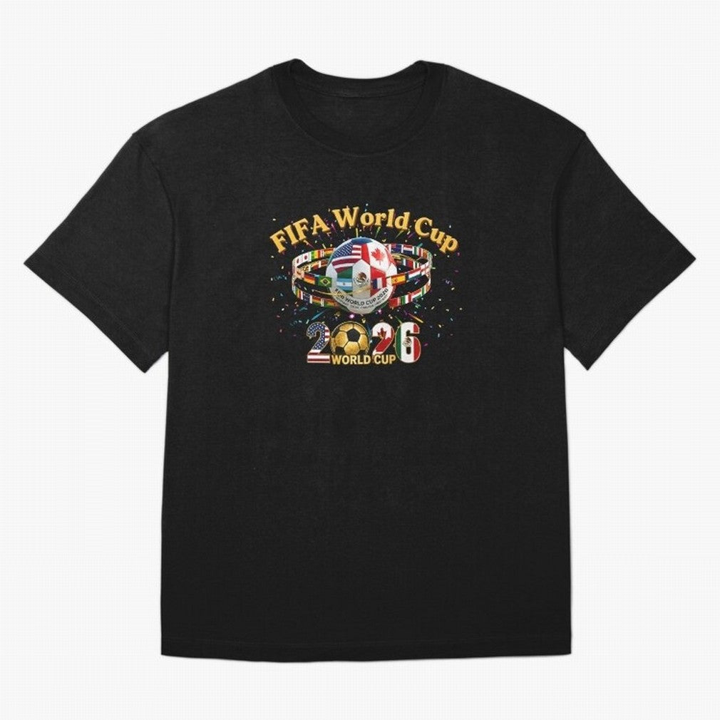 2026 World Cup Soccer World Flags Stadium Graphic Classic T-Shirt Join FIFA World Cup 2026 Group Stage Spirit, Driven by Portugal, Spain and Germany, Mbappe, Stadium Memories, Football Loyalty, International Chants and Championship Tradition; Made