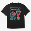 Minimalist Funky World Cup 2026 Design Classic T-Shirt Bring Champion Energy into FIFA World Cup 2026 USA Canada Mexico for Fans of Messi and Cristiano Ronaldo and England, France and Netherlands, Bringing Championship Spirit, Famous Goals, Roaring