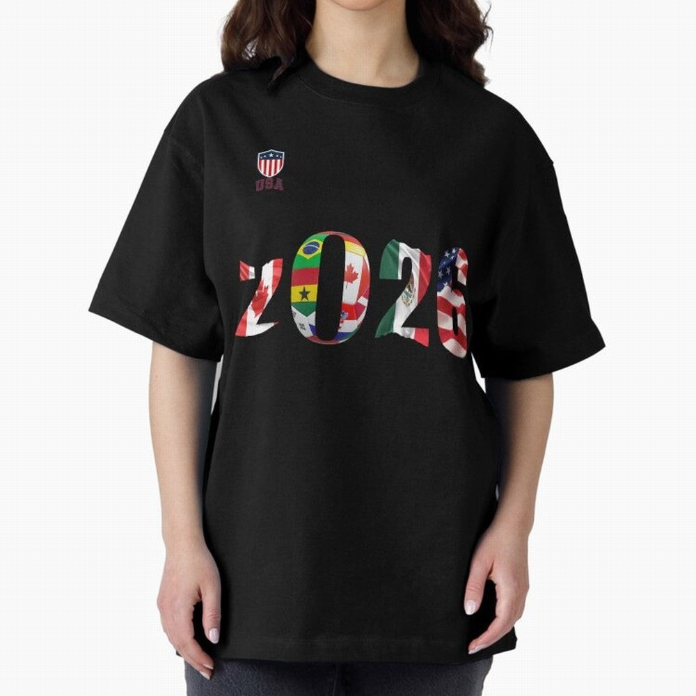 World Cup Classic T-Shirt Back Your Heroes with FIFA World Cup 2026 Group Stage Highlighting Messi, CR7 and Mbappe, England Energy, Supporter Pride, Iconic Celebrations, Legendary Names and Global Match Day Energy; Ideal for Fans Who Follow Messi,