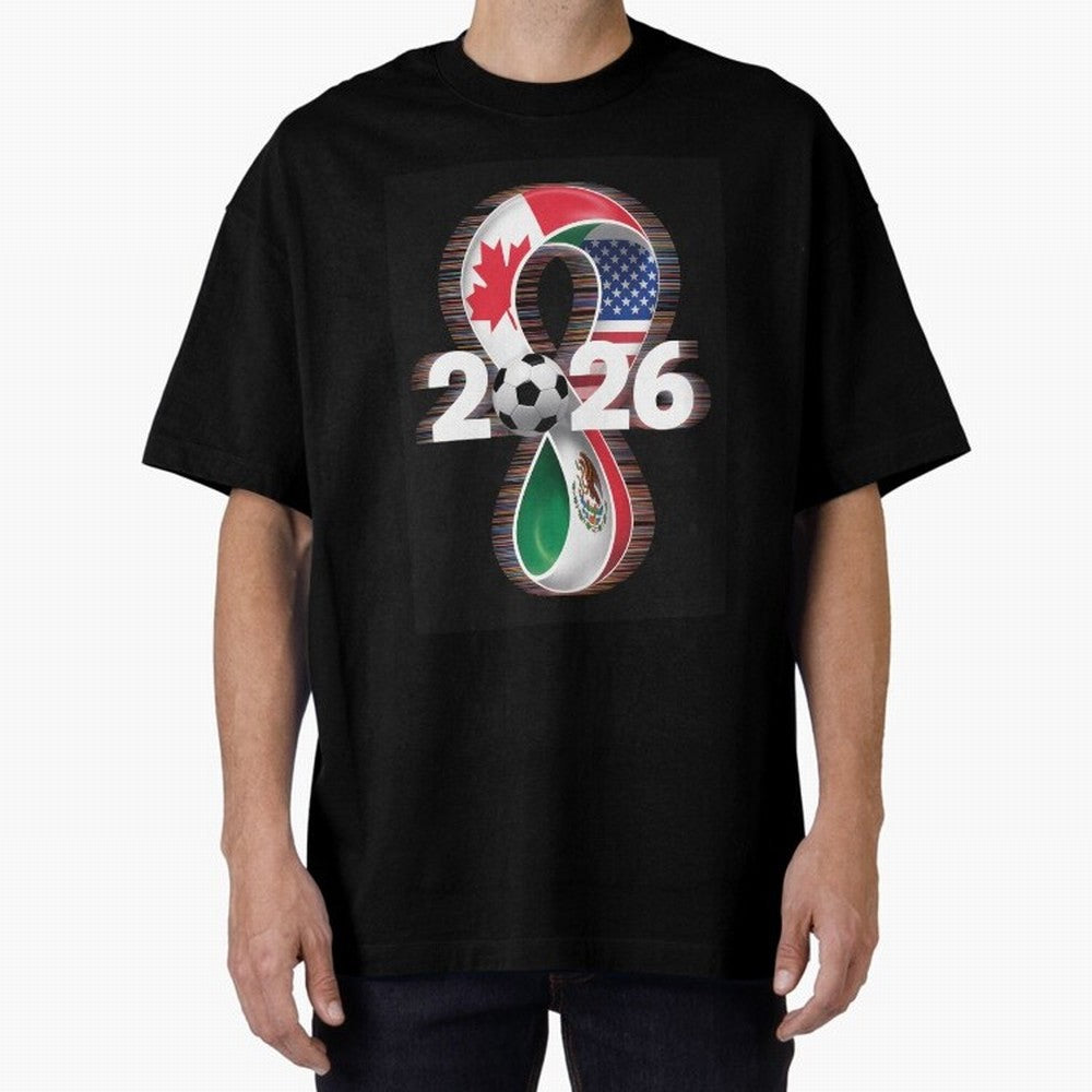 USA Canada Mexico soccer football 2026 Classic T-Shirt Join the Countdown to FIFA World Cup 2026 Spirit, Filled with Portugal, Spain and Germany, Neymar, Haaland and Cristiano Ronaldo, Tournament Hype, Historic Matchups, Family Viewing Parties and