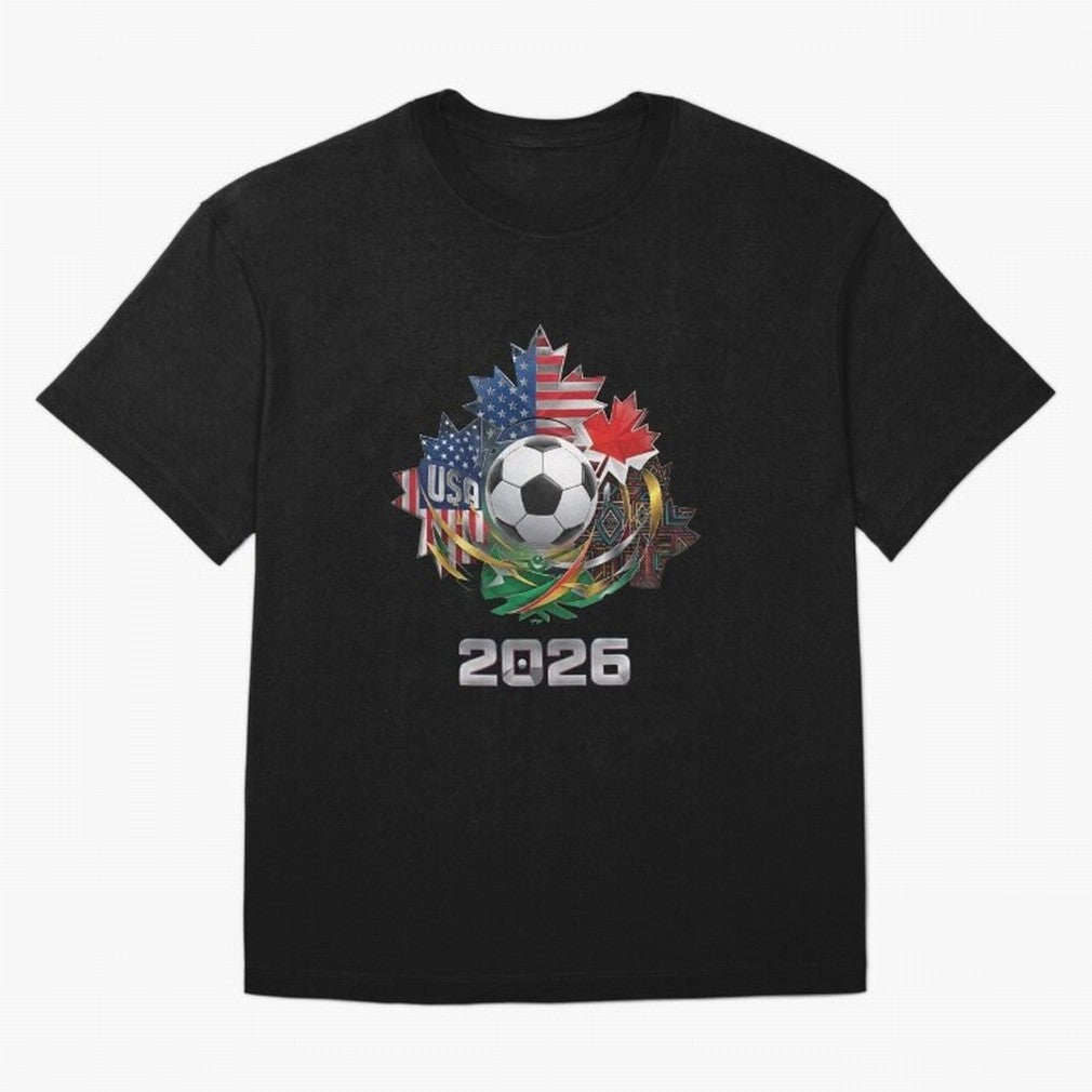 United Americas Classic T-Shirt Support Iconic Players in Global Football Passion for FIFA World Cup 2026 Group Stage, Inspired by CR7, Germany, Match Day Excitement, Supporter Culture, Golden Goals and Global Football Passion; Made for Die Hard