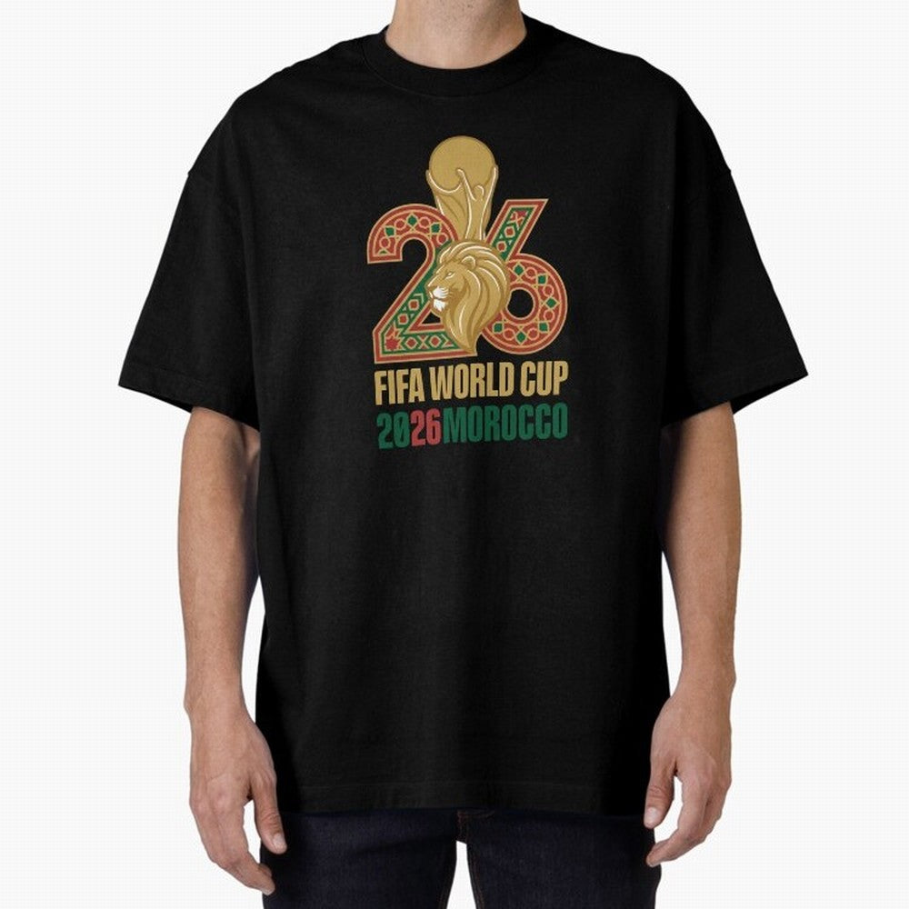 WORLD CUP 2026 MOROCCO Classic T-Shirt Represent FIFA World Cup 2026 USA Canada Mexico Featuring Neymar, Haaland and Cristiano Ronaldo, France and Portugal Energy, Fan Favorite Moments, National Team Passion, Big Match Drama and Soccer History;