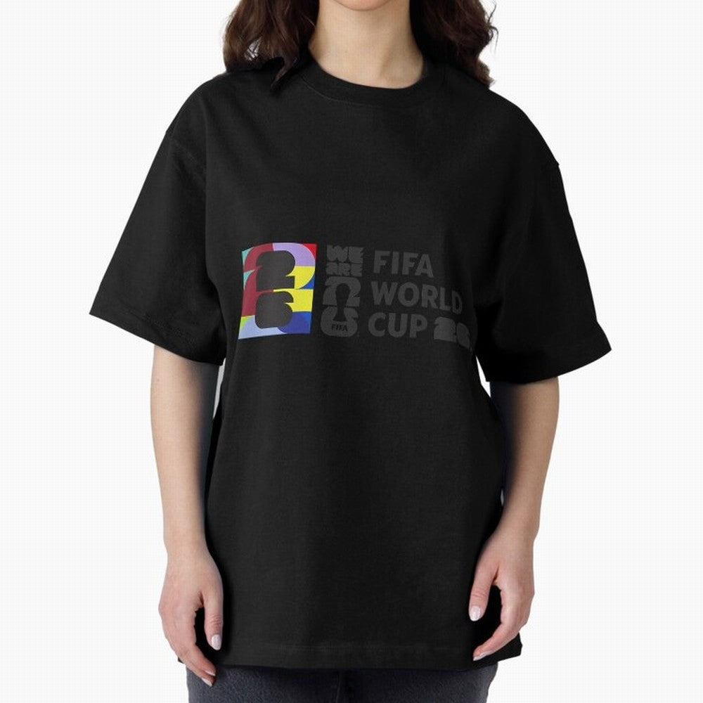 World Cup26 Event Colorblock Classic T-Shirt Support the Legends of FIFA World Cup 2026 USA Canada Mexico for Fans of Messi, CR7 and Mbappe and Spain, Bringing Tournament Hype, Historic Matchups, Family Viewing Parties and Global Sports Pride;
