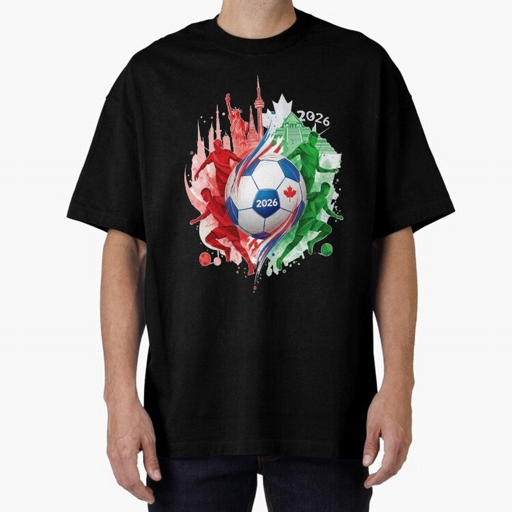 Internation Unity 2026 Classic T-Shirt Feel Match Day Hype around FIFA World Cup 2026 USA Canada Mexico, Mbappe, Brazil, Goal Celebration Energy, Supporter Heritage, Football Icons and Worldwide Tournament Joy; Ideal for Fans Who Follow Messi,