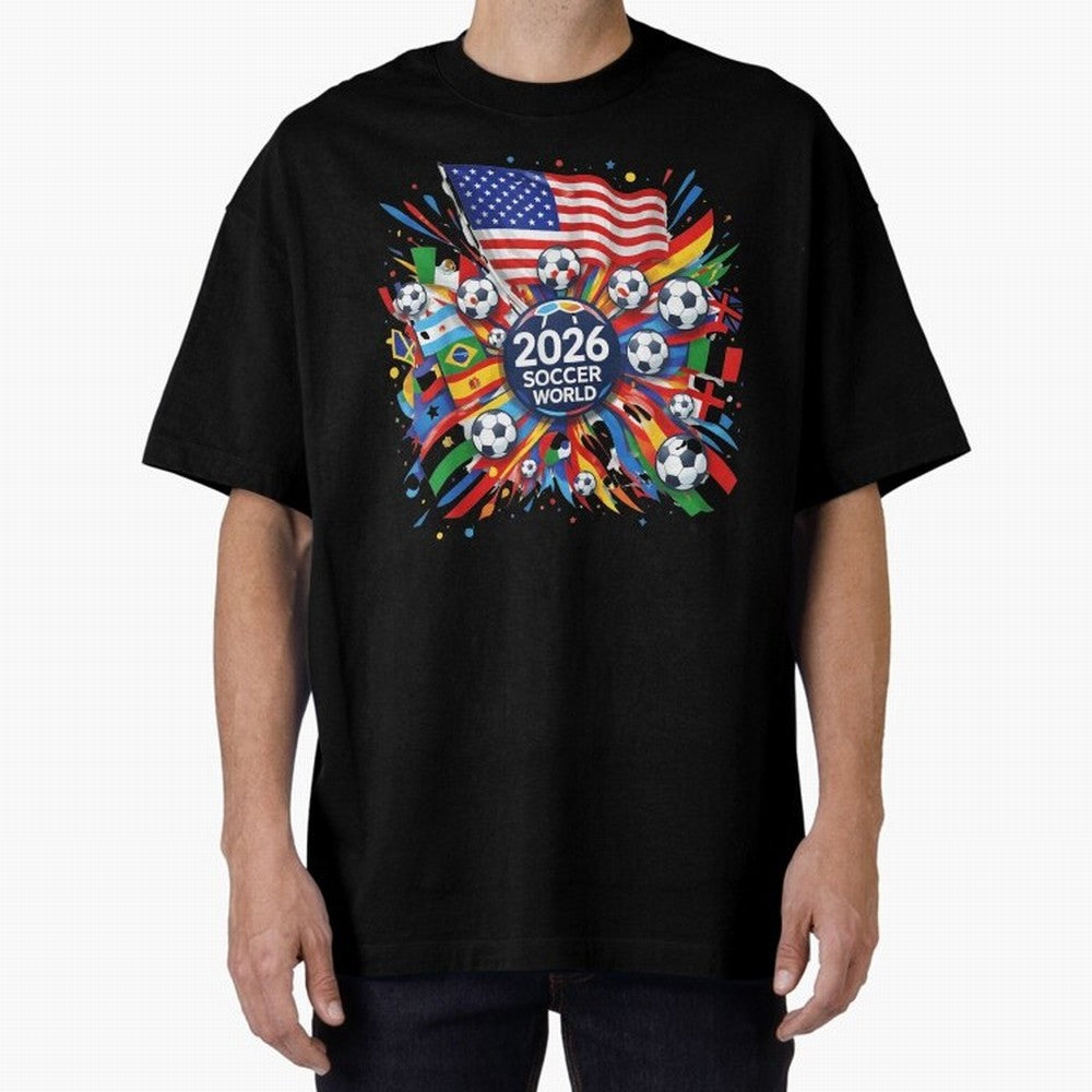 2026 Soccer World Cup United States Mexico Canada Football Championship Tournament Classic T-Shirt Bring World Football Passion into FIFA World Cup 2026 USA Canada Mexico Spirit, Driven by Argentina, Mbappe and Neymar, Soccer Culture, Superstar