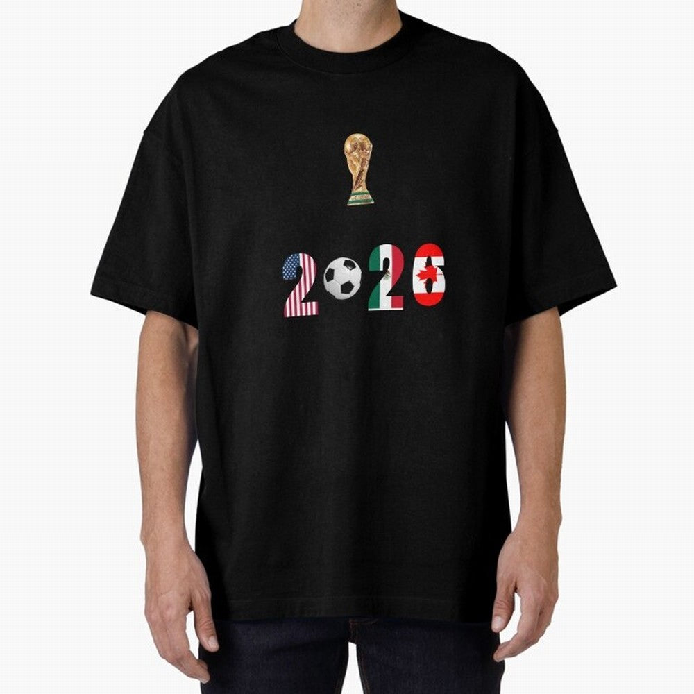 FIFA WORLD CUP Classic T-Shirt Make Memories around FIFA World Cup 2026 Spirit, Built around Argentina, Cristiano Ronaldo, Haaland and CR7, Global Supporter Spirit, Legendary Goals, National Colors and Tournament Celebration; Ideal for Football