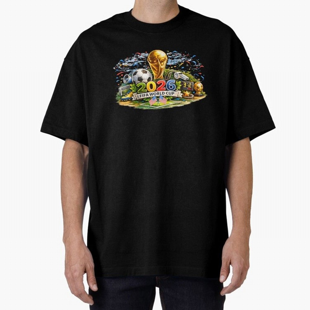 FIFA World Cup 2026, USA Support Gift Classic T-Shirt Create Match Day Hype around FIFA World Cup 2026 Group Stage, CR7, Portugal, Goal Celebration Energy, Supporter Heritage, Football Icons and Worldwide Tournament Joy; Ideal for Passionate Fans