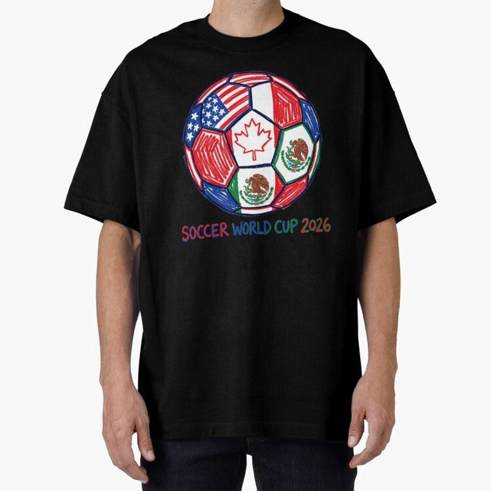 soccer world cup 2026 Classic T-Shirt Relive Global Football Passion for FIFA World Cup 2026, Celebrating CR7 and Messi, England and Germany, Tournament Hype, Historic Matchups, Family Viewing Parties and Global Sports Pride; Made for Collectors