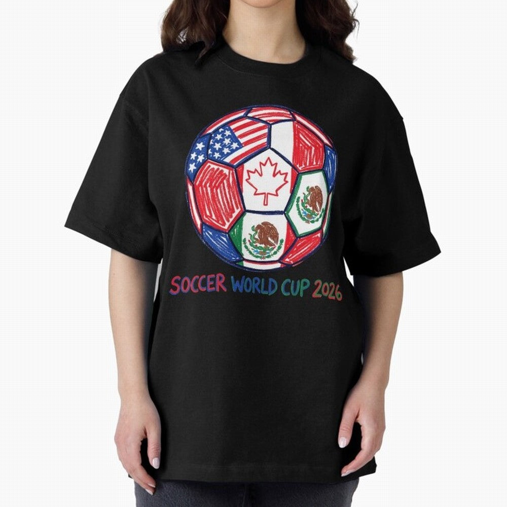 soccer world cup 2026 Classic T-Shirt Relive Global Football Passion for FIFA World Cup 2026, Celebrating CR7 and Messi, England and Germany, Tournament Hype, Historic Matchups, Family Viewing Parties and Global Sports Pride; Made for Collectors