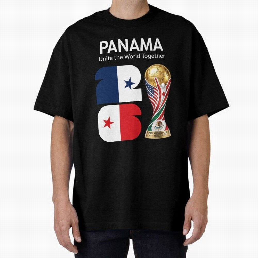 World Cup 2026, IMG 027, PANAMA 002 Classic T-Shirt Honor the Football Icons of FIFA World Cup 2026 Spirit, Featuring England, Messi, Vintage Soccer Flavor, Modern Football Stars, National Flags and Final Night Emotion; Great for Watch Parties,