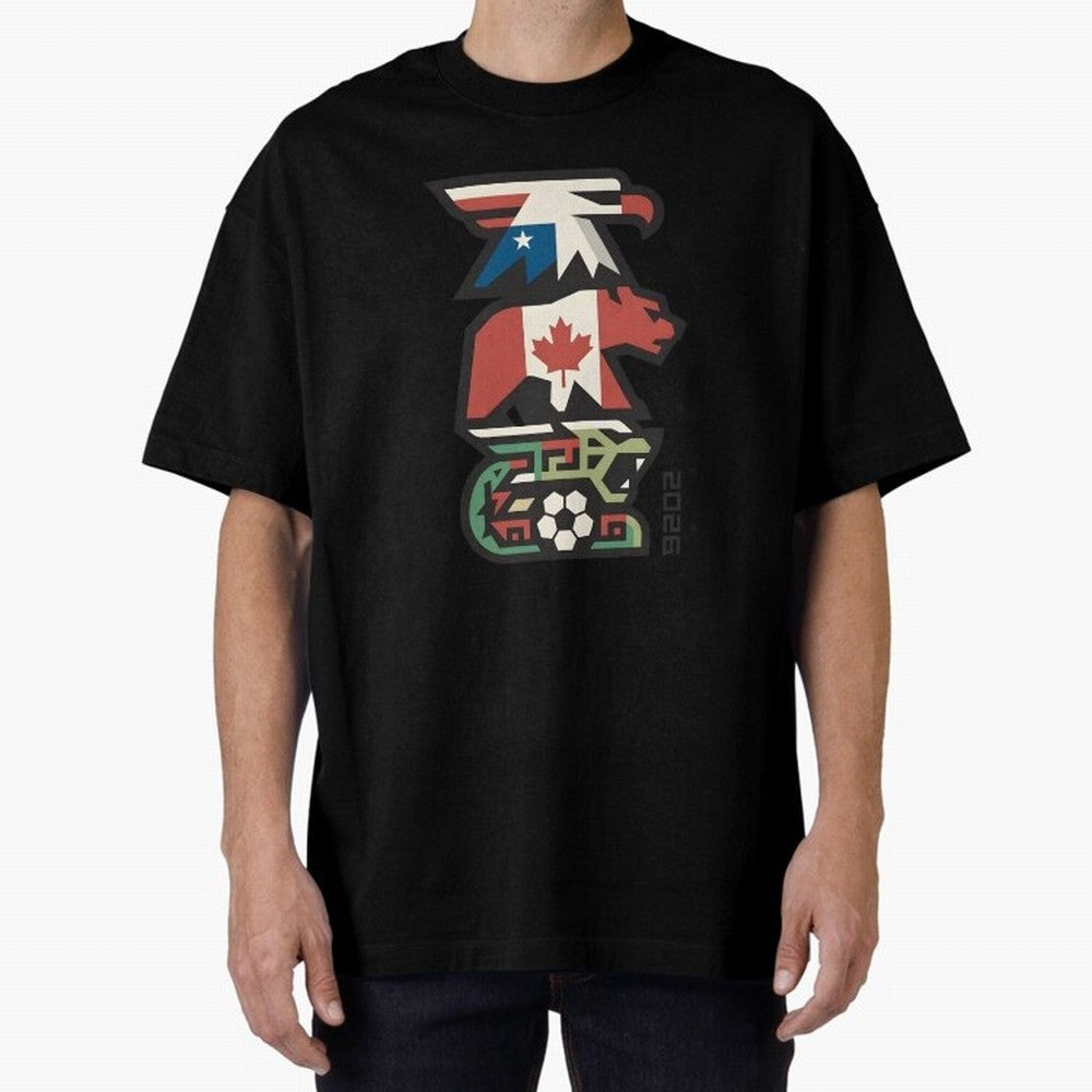 USA Canada Mexico World Cup 2026 Host Nations Classic T-Shirt Support Your Favorite Stars during FIFA World Cup 2026 USA Canada Mexico for Fans of Mbappe and England, Bringing Classic Soccer Heritage, Championship Pressure, Fan Loyalty and