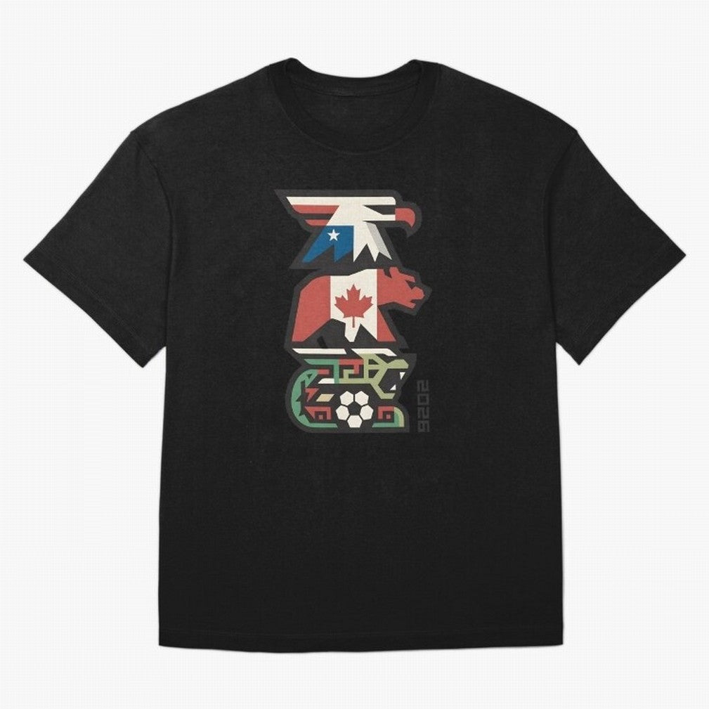 USA Canada Mexico World Cup 2026 Host Nations Classic T-Shirt Support Your Favorite Stars during FIFA World Cup 2026 USA Canada Mexico for Fans of Mbappe and England, Bringing Classic Soccer Heritage, Championship Pressure, Fan Loyalty and