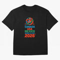 World Cup 2026 USA Canada Mexico ¡ª Retro Soccer Tournament Illustration Classic T-Shirt Bring a Champion Mindset to the FIFA World Cup 2026 Group Stage Journey through CR7 Highlights, Brazil Pride, Soccer Culture, Superstar Moments, National Team
