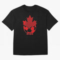 Red Maple Leaf Soccer 2026 Emblem Classic T-Shirt Support Iconic Players in FIFA World Cup 2026 USA Canada Mexico Inspired by Cristiano Ronaldo, Spain and Netherlands Energy, Retro Football Energy, Iconic Rivalries, Trophy Chase Drama and Stadium