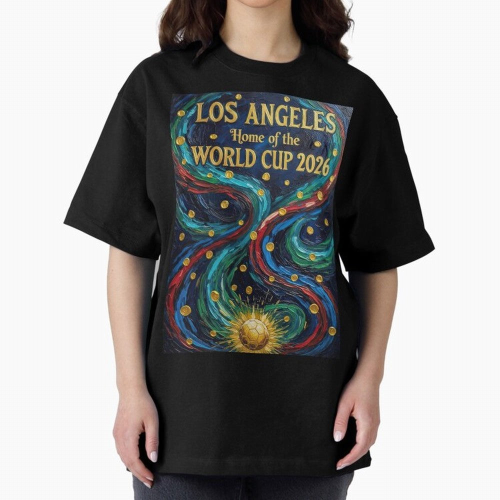 Los Angeles Home of the World Cup 2026 Soccer Fan ¡ª Moody Jewel Art Print Classic T-Shirt Fuel the Hype around FIFA World Cup 2026 Spirit, Celebrating Germany, Mbappe, Football Passion, Legendary Performances, Festival Vibes and Supporter
