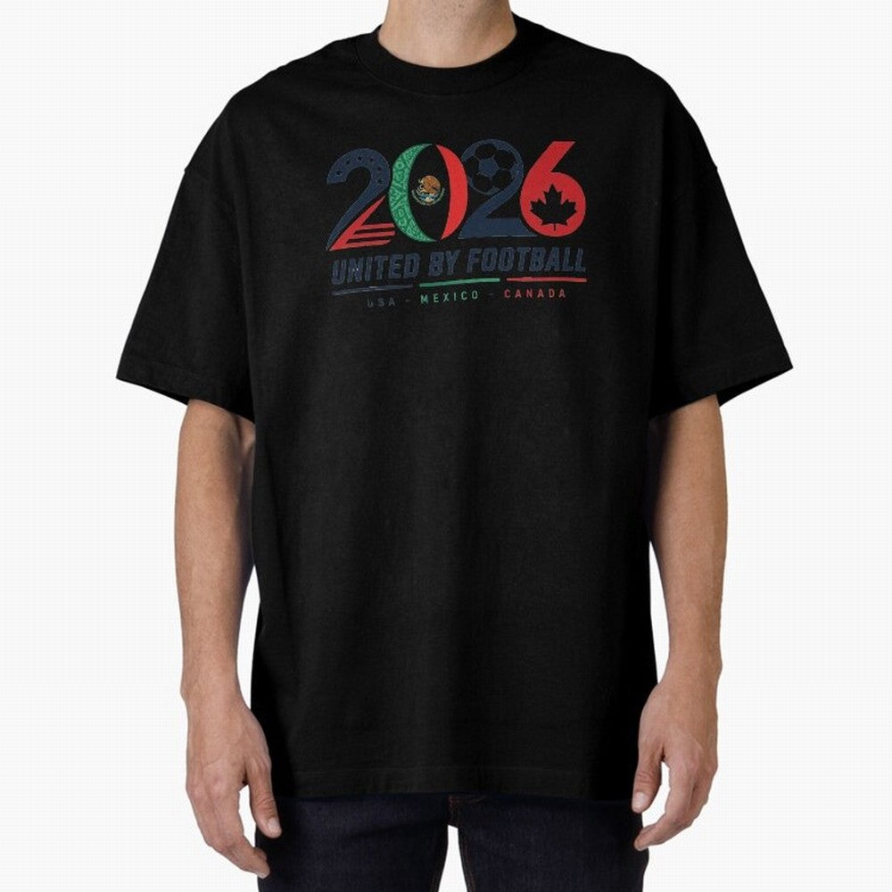 United by Football 2026 Soccer Design Classic T-Shirt Keep the Match Day Mood of FIFA World Cup 2026 Group Stage Spirit, Celebrating England and Germany, Messi, Neymar and Mbappe, Supporter Pride, Iconic Celebrations, Legendary Names and Global