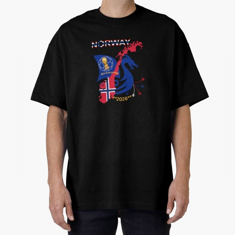 Norway 2026 Classic T-Shirt Honor Champions and Dreams in FIFA World Cup 2026 Group Stage for Fans of Messi, Neymar and Mbappe and England, Bringing Classic Soccer Heritage, Championship Pressure, Fan Loyalty and International Pride; Built for