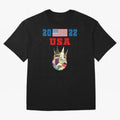 Keep Calm and support USA Football Flag Soccer Jersey Classic T-Shirt Bring Global Tournament Vibes to Global Football Passion for FIFA World Cup 2026 Group Stage, Celebrating Cristiano Ronaldo, Haaland and CR7, England and Germany, Football