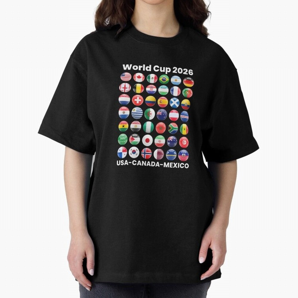 Soccer World Cup 2026 all Country Ball Football Fan Game Day Youth Sports Apparel For Men Women Kids Clothing Classic T-Shirt Make Game Day About the FIFA World Cup 2026 Journey through Haaland Highlights, Spain Pride, Stadium Chants, National