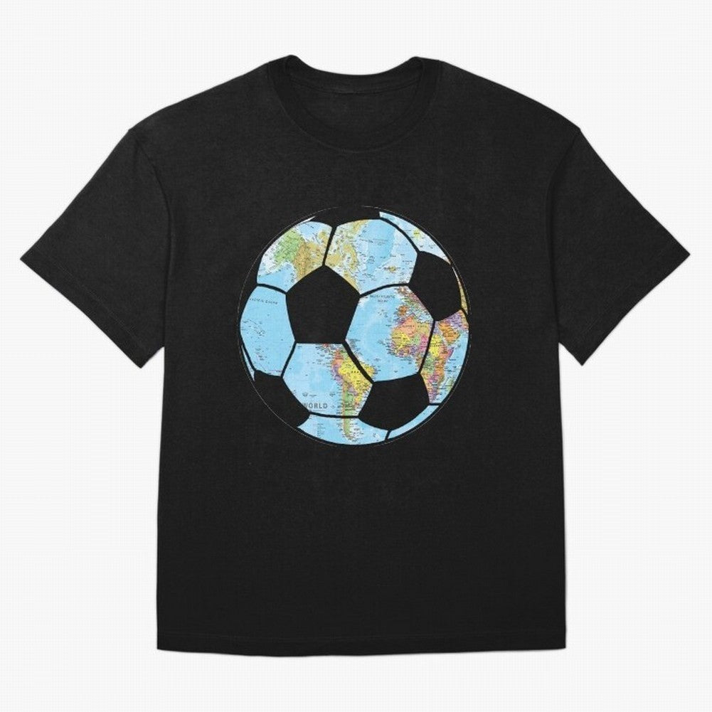 football around the globe Classic T-Shirt Live for the Drama of Global Football Passion for FIFA World Cup 2026 USA Canada Mexico, Celebrating Mbappe and Neymar, Brazil, Goal Celebration Energy, Supporter Heritage, Football Icons and Worldwide