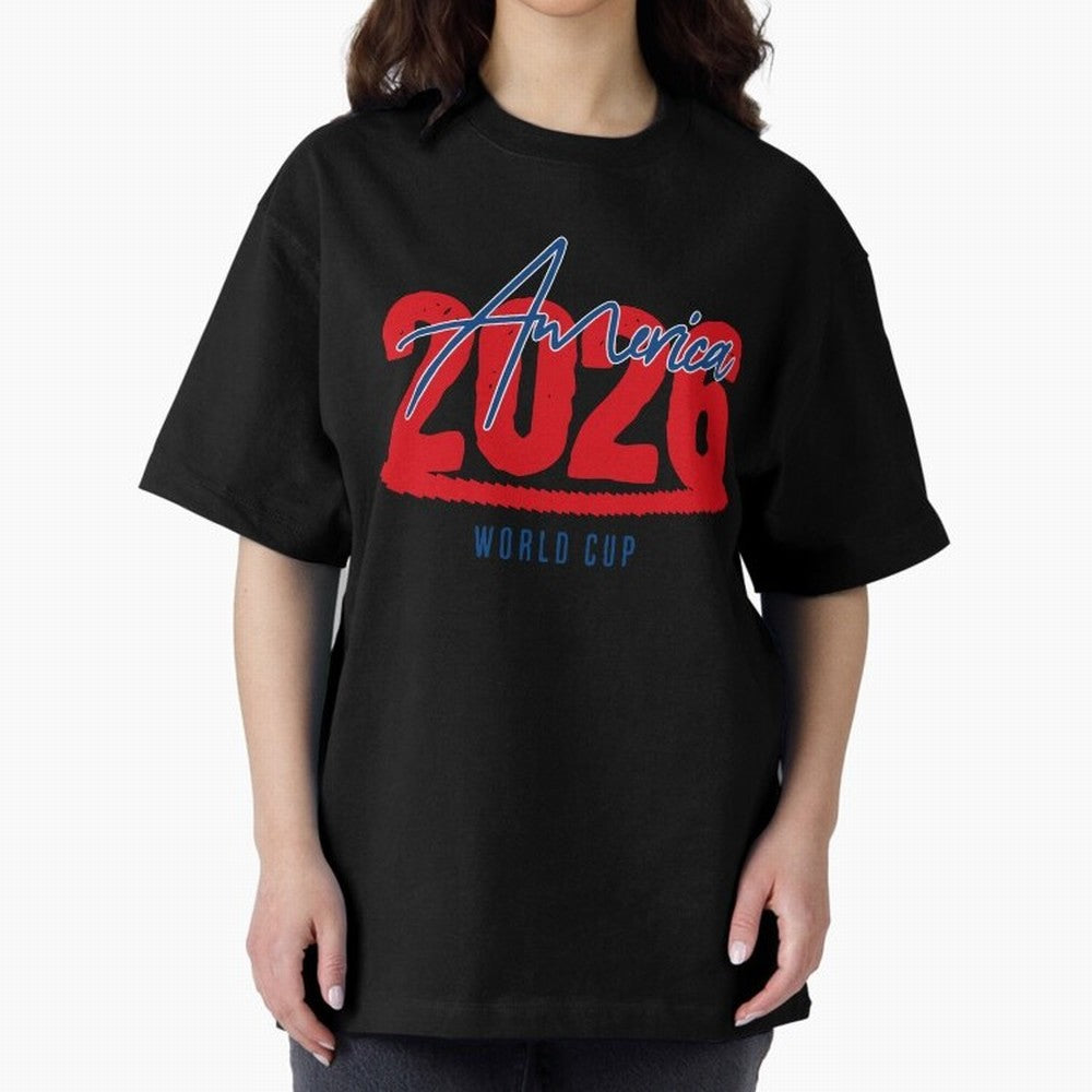 America 2026 Classic T-Shirt Join the Countdown to Match Day Hype around FIFA World Cup 2026 USA Canada Mexico, Haaland, England and Germany, Soccer Culture, Superstar Moments, National Team Dreams and Competitive Fire; Ideal for Football Dads,