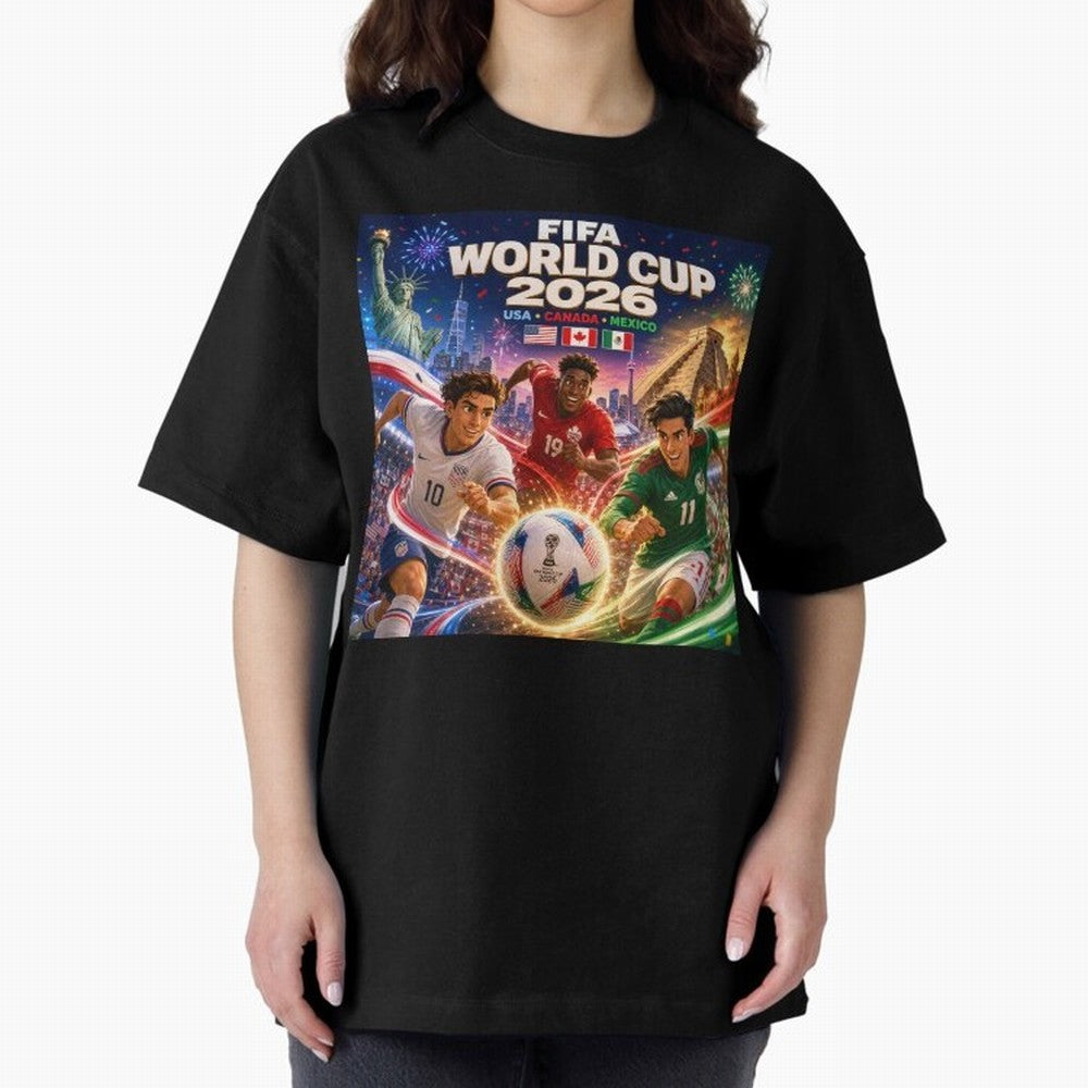 Football Glory 2026 #football 2026 Classic T-Shirt Capture Stadium Memories from Match Day Hype around FIFA World Cup 2026 Group Stage, Messi, CR7 and Mbappe, Germany, Global Supporter Spirit, Legendary Goals, National Colors and Tournament