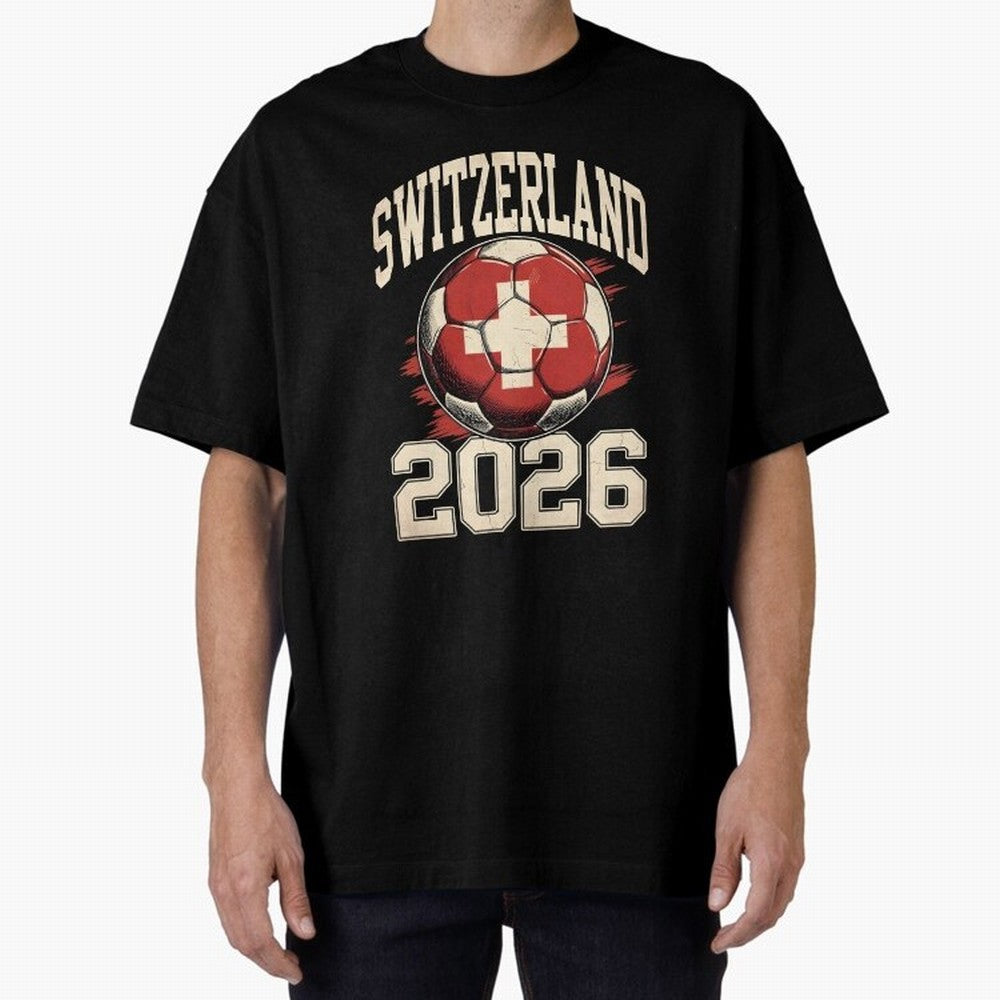 Switzerland 2026 World Cup Classic T-Shirt Celebrate Fan Culture around FIFA World Cup 2026 Group Stage for Fans of Mbappe and Portugal, Spain and Germany, Bringing Tournament Hype, Historic Matchups, Family Viewing Parties and Global Sports Pride;