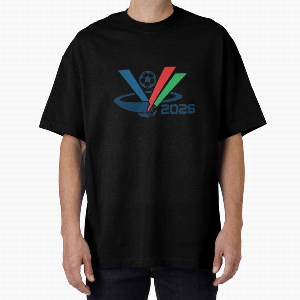 Minimalist FIFA 2026 V-Logo Design Classic T-Shirt Stand Proud for FIFA World Cup 2026 Spirit, Built around Netherlands, Mbappe, Sports Nostalgia, International Competition, Famous Players and Unforgettable Victories; Great for Watch Parties,