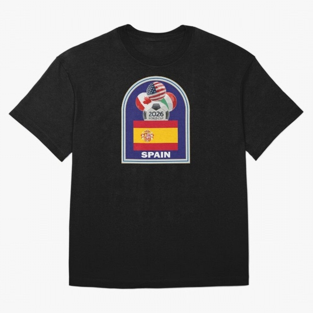 Spain 2026 Soccer T-shirt Classic T-Shirt Show Your Tournament Heart for Global Football Passion for FIFA World Cup 2026 Group Stage, Driven by Haaland, France, Goal Celebration Energy, Supporter Heritage, Football Icons and Worldwide Tournament