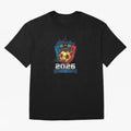 2026 World Cup United by Football Shield Emblem with Skyline Classic T-Shirt Bring FIFA World Cup 2026 USA Canada Mexico for Fans of Cristiano Ronaldo, Haaland and CR7 and England, France and Netherlands, Bringing Fan Favorite Moments, National