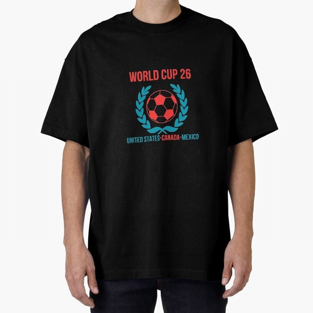 World Cup 2026 United States Canada Mexico Soccer Logo Classic T-Shirt Bring a Vintage Feel to the FIFA World Cup 2026 USA Canada Mexico Journey through Mbappe Highlights, Brazil, Portugal and Argentina Pride, Supporter Pride, Iconic Celebrations,