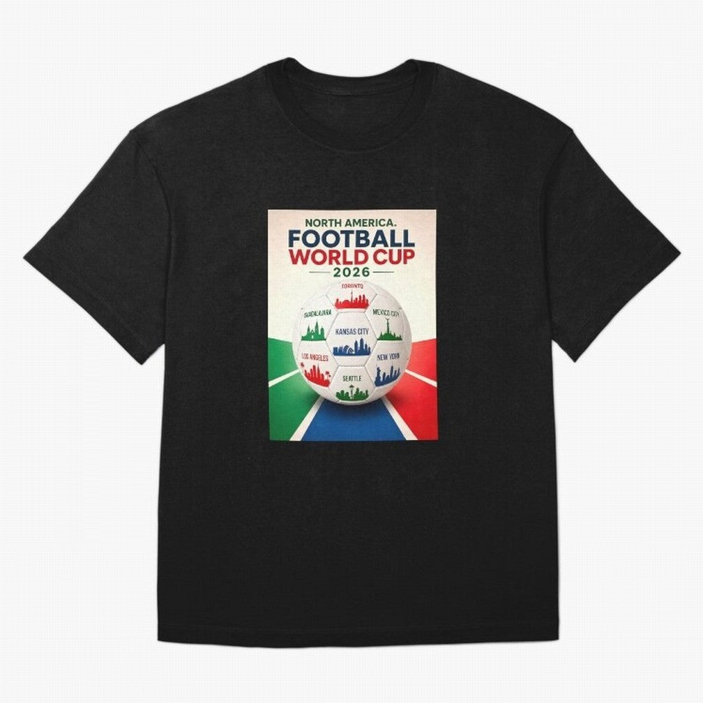 North America Football 2026 Classic T-Shirt Create FIFA World Cup 2026 for Fans of Neymar, Haaland and Cristiano Ronaldo and Brazil, Portugal and Argentina, Bringing Supporter Pride, Iconic Celebrations, Legendary Names and Global Match Day Energy;