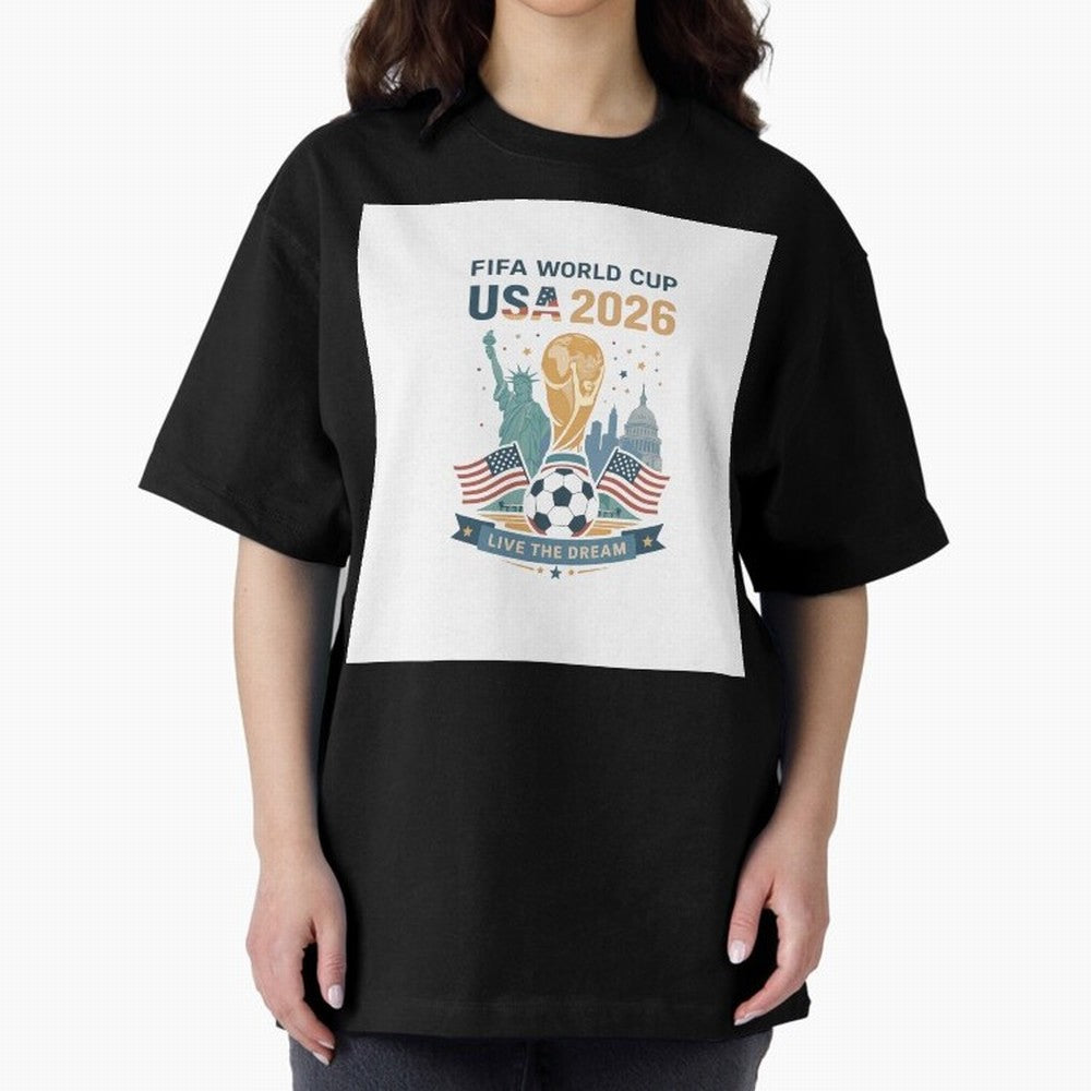 Fifa World Cup USA 2026 Classic T-Shirt Unlock Match Day Hype around FIFA World Cup 2026 USA Canada Mexico, Mbappe and Neymar, France, Match Day Excitement, Supporter Culture, Golden Goals and Global Football Passion; Built for Supporters Chasing
