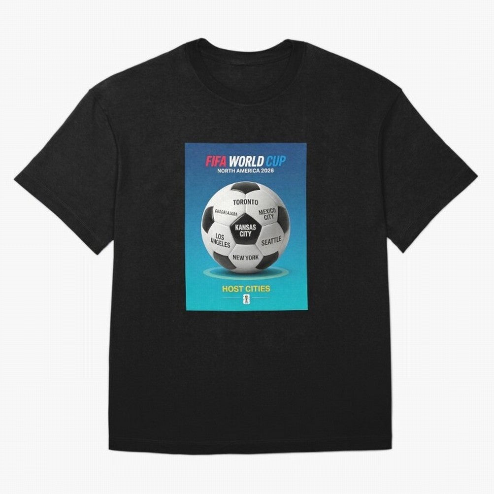 North America Football 2026 Classic T-Shirt Bring Match Day Fire to the FIFA World Cup 2026 Group Stage Journey through CR7 Highlights, Argentina Pride, Vintage Soccer Flavor, Modern Football Stars, National Flags and Final Night Emotion; Made for