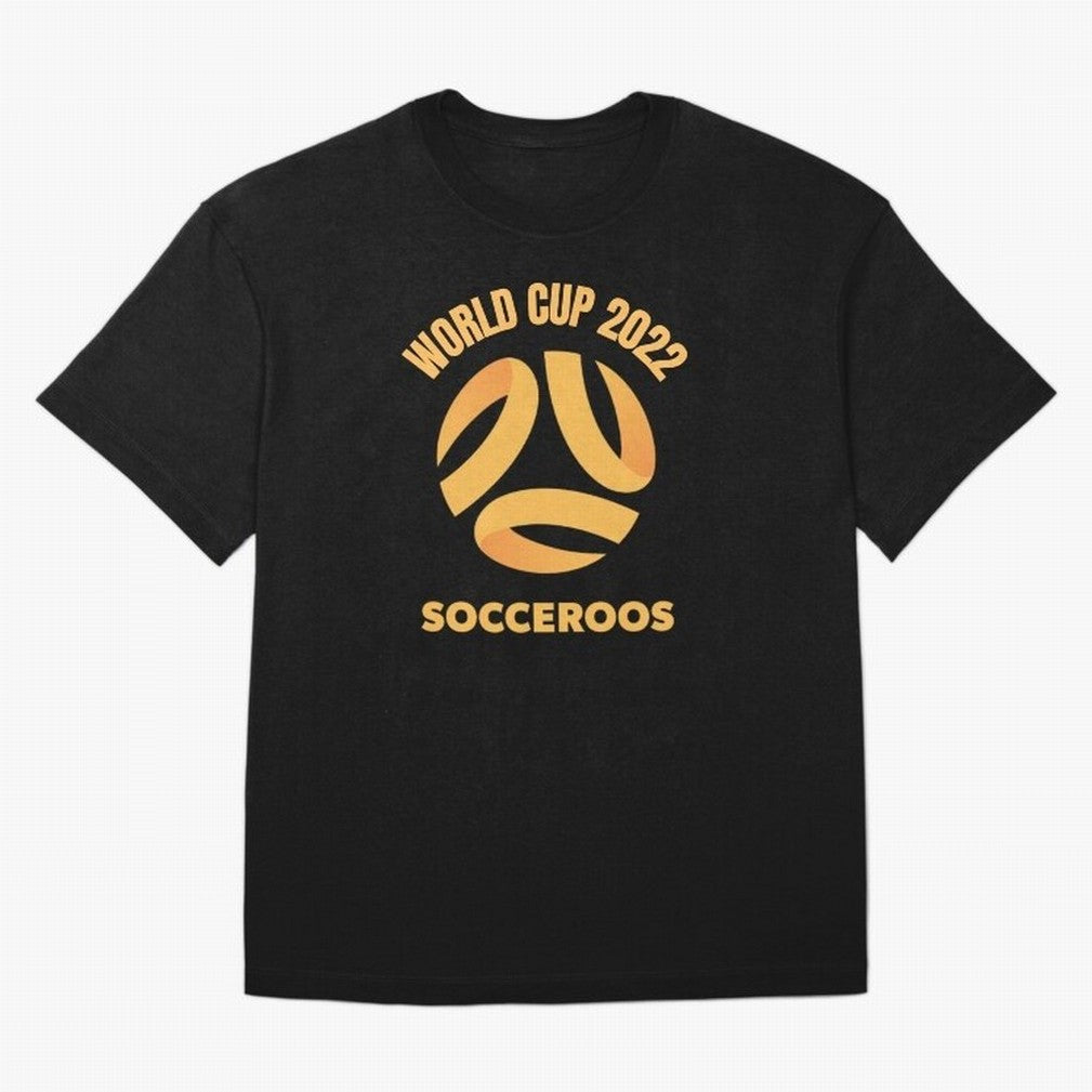 Socceroos World Cup 2022 Australia Classic T-Shirt Enjoy Global Football Passion for FIFA World Cup 2026, Highlighting Neymar, Haaland and Cristiano Ronaldo, Brazil, Portugal and Argentina, Vintage Soccer Flavor, Modern Football Stars, National