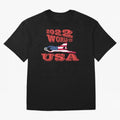 USA, Qatar World Cup 2022 Classic T-Shirt Experience Global Football Passion for FIFA World Cup 2026, Centered on Neymar, Haaland and Cristiano Ronaldo, Brazil, Portugal and Argentina, Sports Nostalgia, International Competition, Famous Players and
