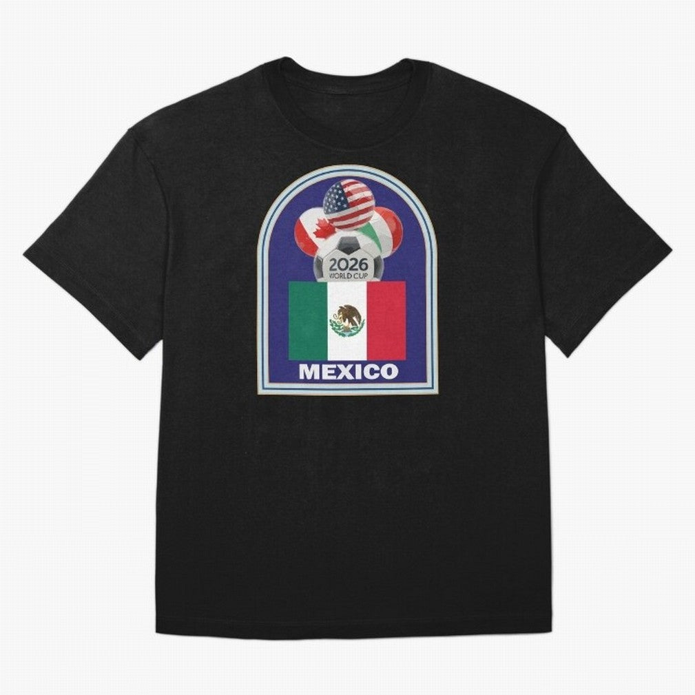 Mexico 2026 Soccer T-shirt Classic T-Shirt Follow the Road to FIFA World Cup 2026 Featuring Cristiano Ronaldo, Haaland and CR7, England, France and Netherlands Energy, Goal Celebration Energy, Supporter Heritage, Football Icons and Worldwide