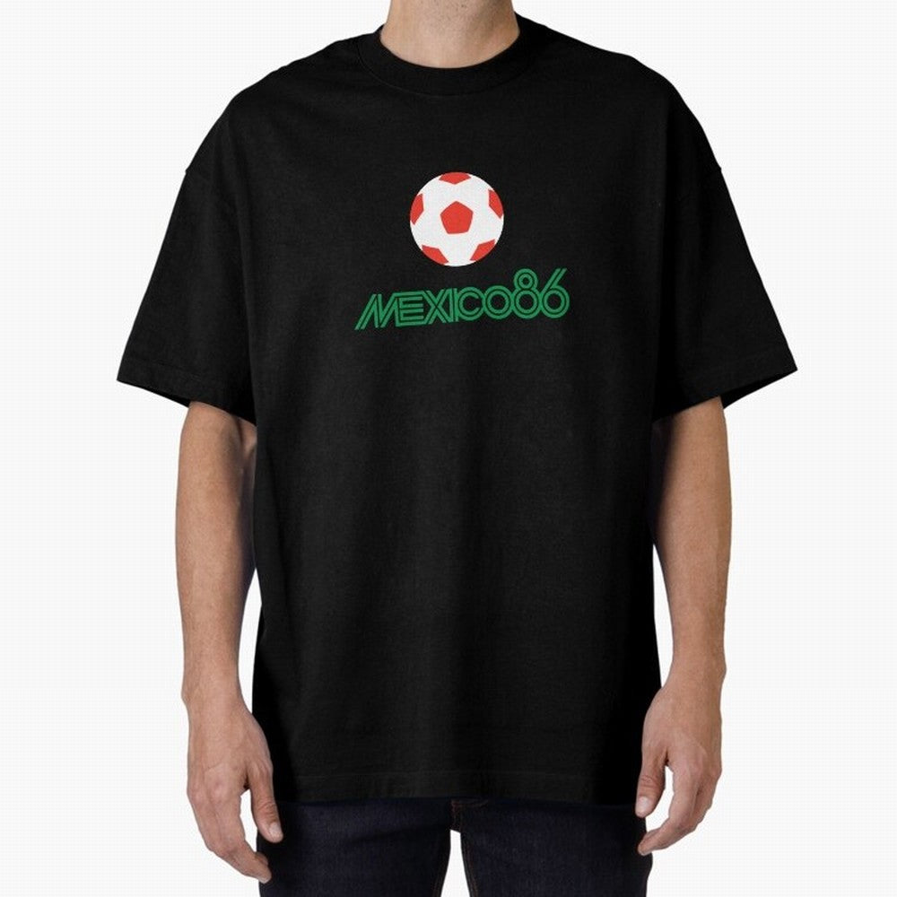Mexico Soccer World Cup 1986 Classic T-Shirt Bring a Champion Mindset to the FIFA World Cup 2026 Group Stage Journey through Cristiano Ronaldo, Haaland and CR7 Highlights, France Pride, Championship Spirit, Famous Goals, Roaring Crowds and