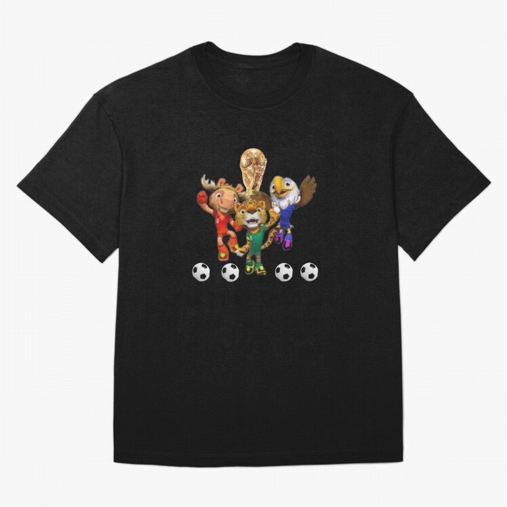 World Cup Mascot Classic T-Shirt Bring World Football Passion into FIFA World Cup 2026 for Fans of CR7 and Messi and Portugal, Bringing Goal Celebration Energy, Supporter Heritage, Football Icons and Worldwide Tournament Joy; Made for Die Hard