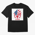American Soccer 2026 Flag Burst Emblem Classic T-Shirt Embrace FIFA World Cup 2026 USA Canada Mexico Spirit, Driven by Portugal, Spain and Germany, Haaland and Mbappe, Fan Favorite Moments, National Team Passion, Big Match Drama and Soccer History;