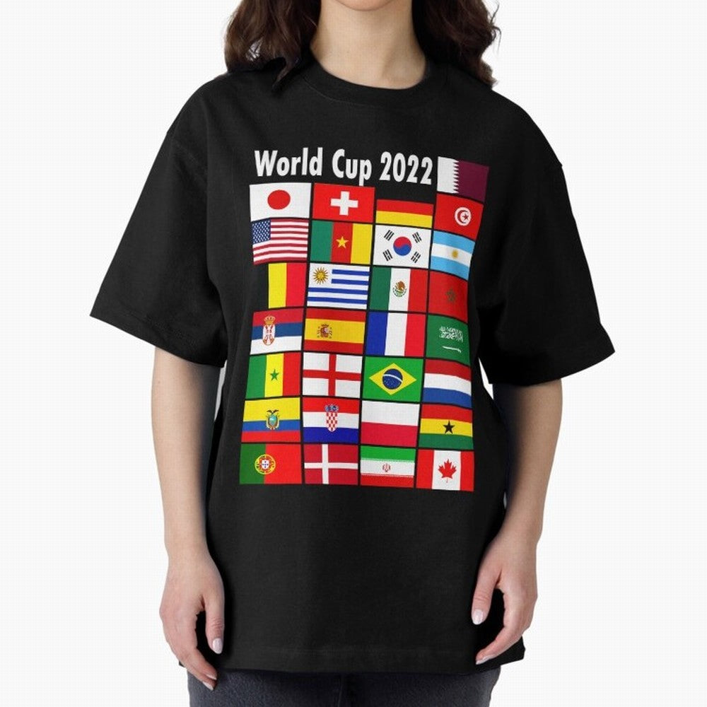 Countries Participating In The World Cup 2022 Qatar Classic T-Shirt Make the Season About FIFA World Cup 2026 USA Canada Mexico Spirit, Connected to Brazil, CR7 and Messi, Worldwide Fan Energy, Dramatic Goals, Stadium Lights and Championship